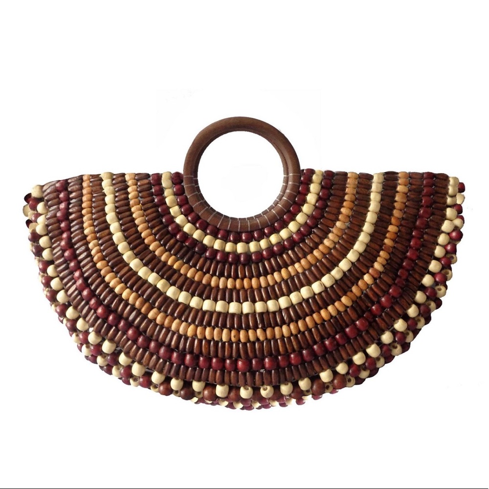 INC Beaded Fan Tote